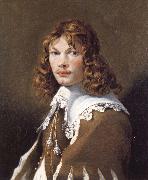 Karel Dujardin Portrait of a Young Man oil painting reproduction